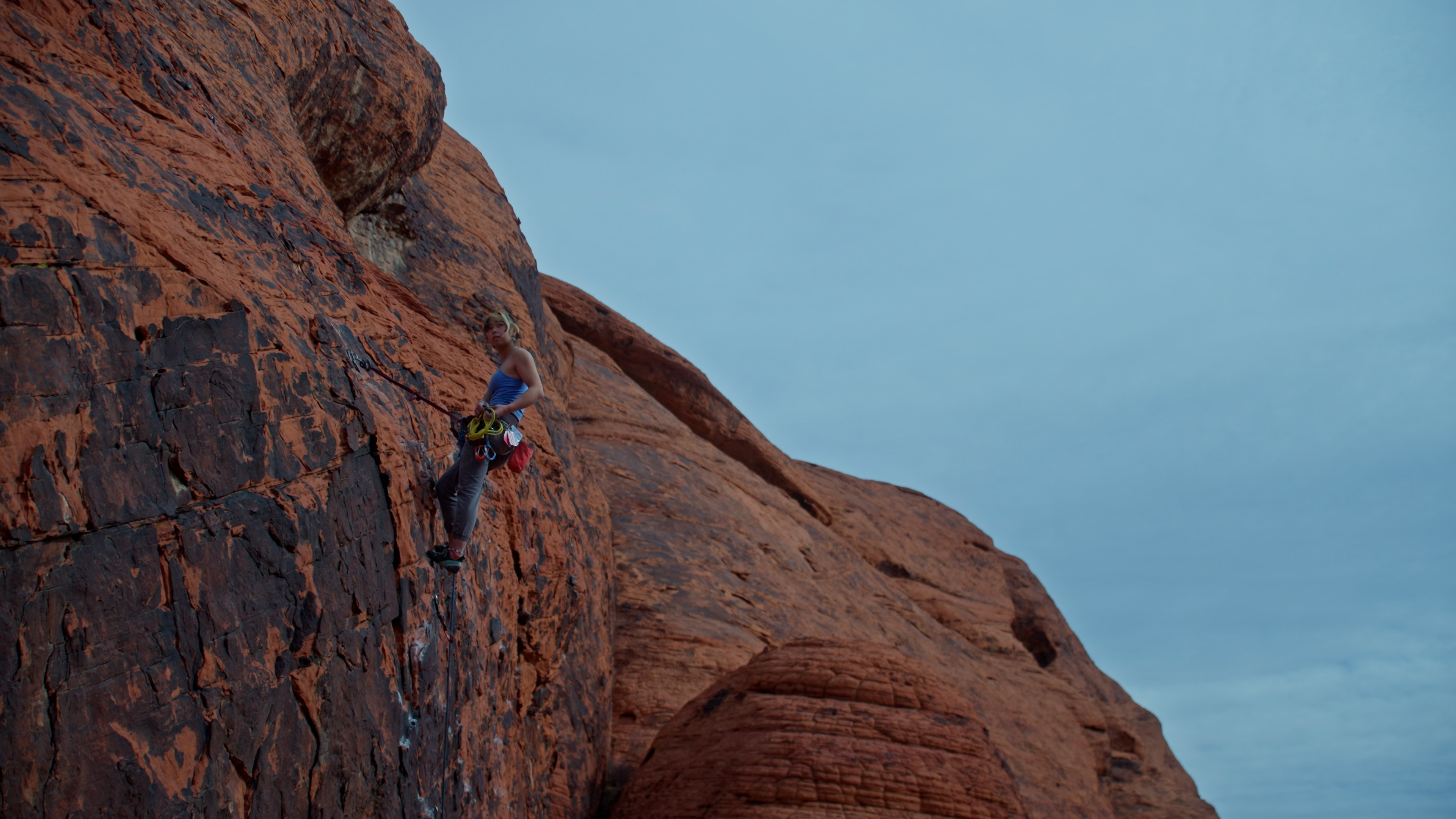 Still from UCLA Magazine: It's the Climb
